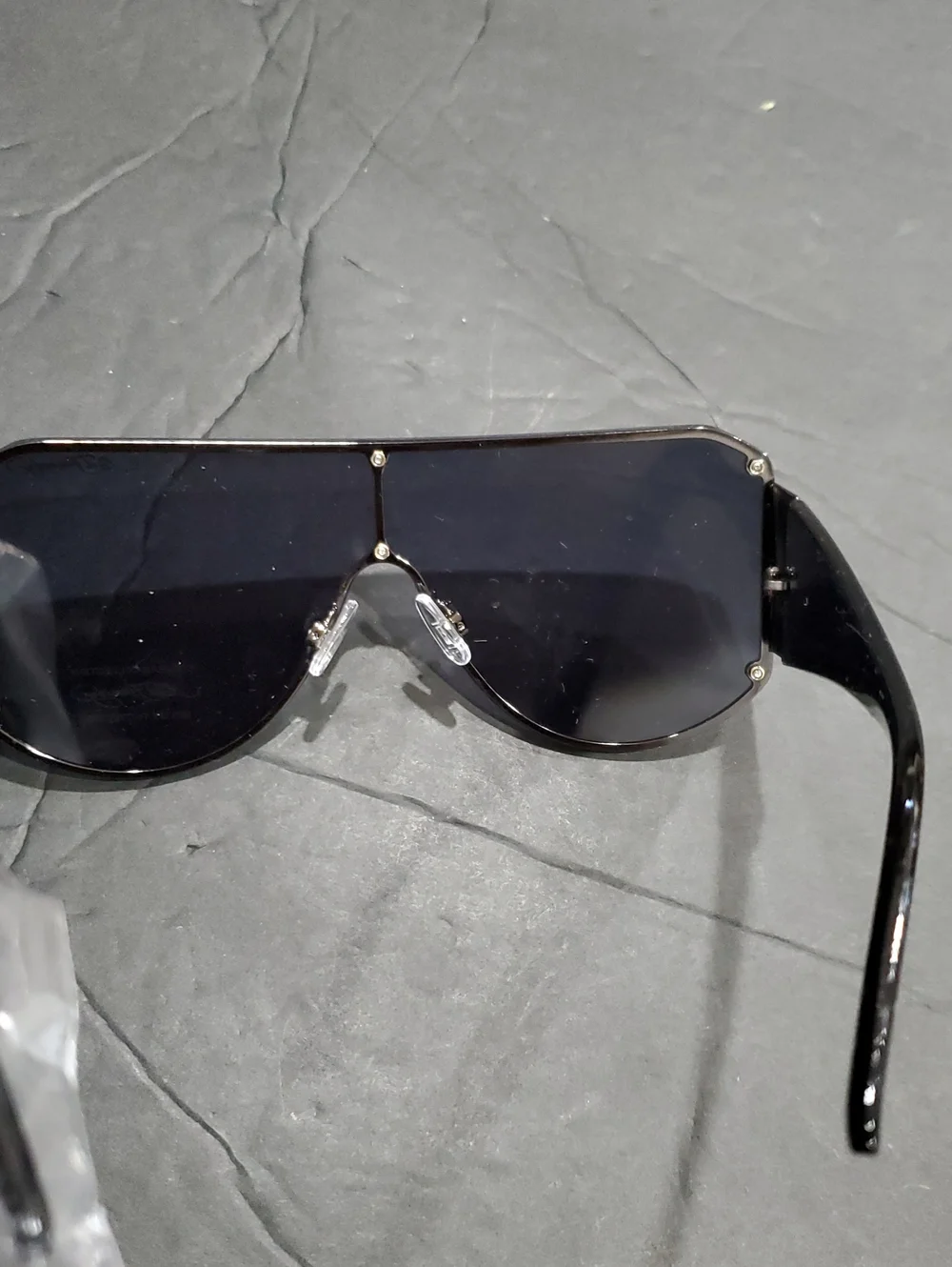 Ed Hardy Fatal Attraction love kills slowly 1971 emblem black shield sunglasses